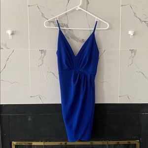 Blue Wrap Dress